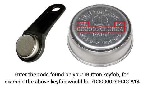 Example iButton keyfob